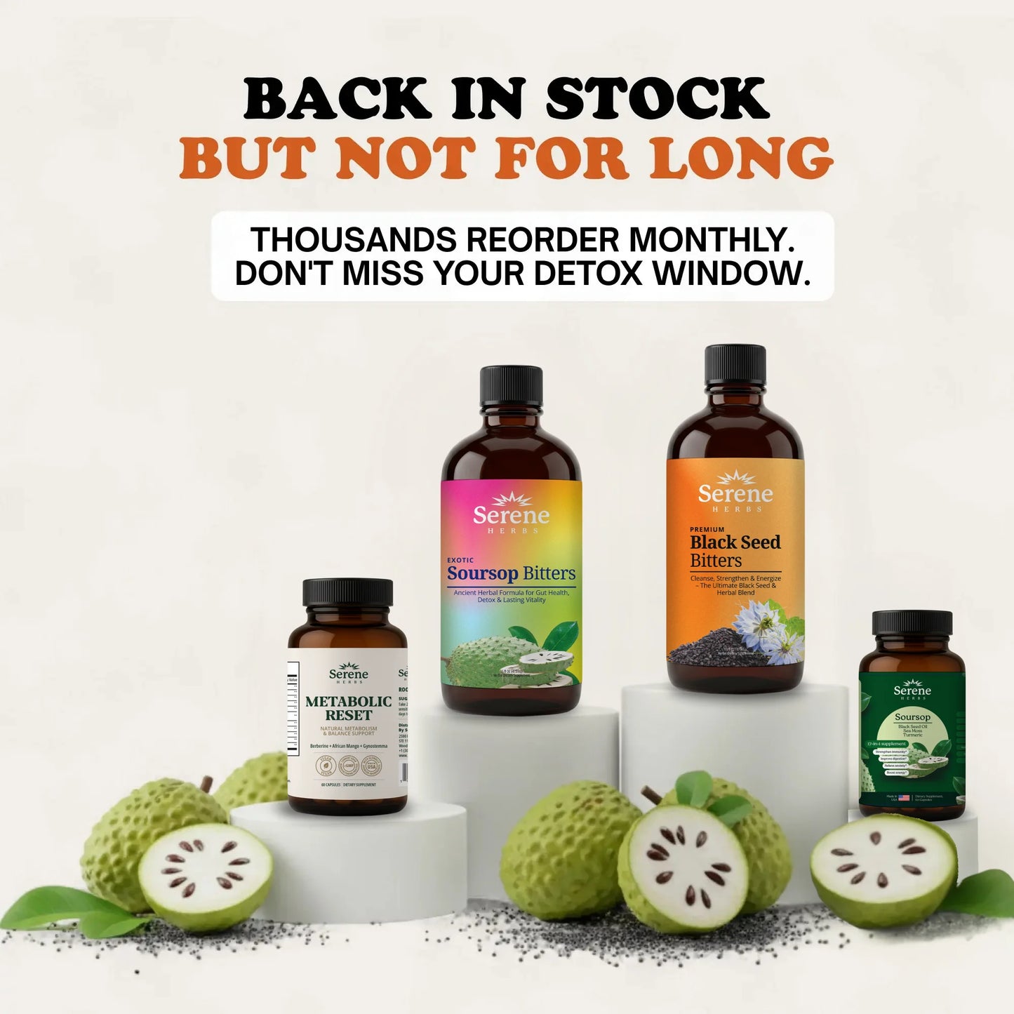 Soursop Bitters & Black Seed Bitters Bundle