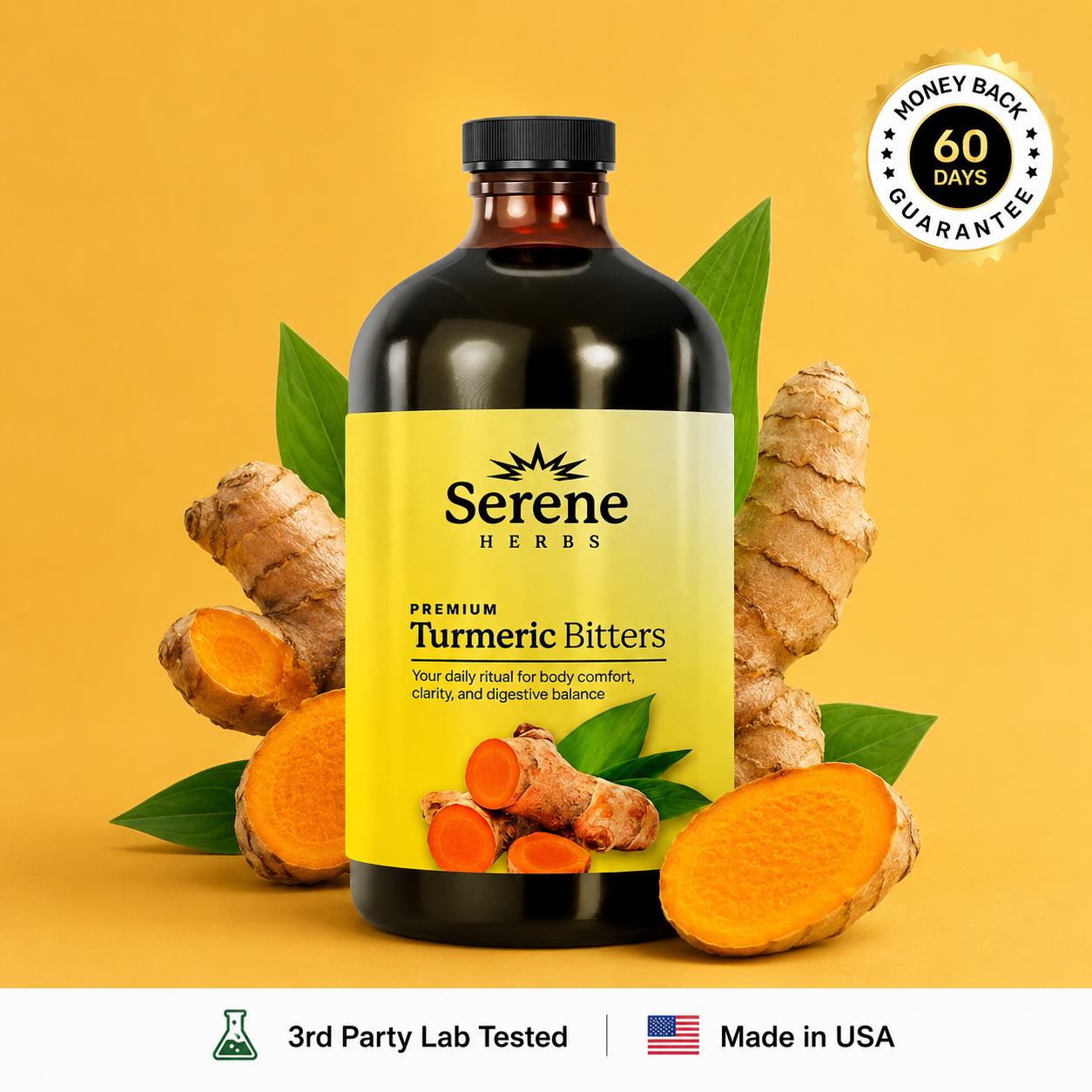 Turmeric Bitters - Liquid Joint & Inflammation Support