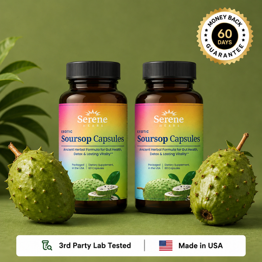 Soursop Capsules: Daily Holistic Blend