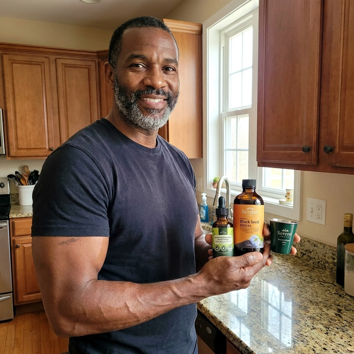 Hero: Natural Testosterone & Vitality Support For Men · + FREE Soursop Daily Gut Drops