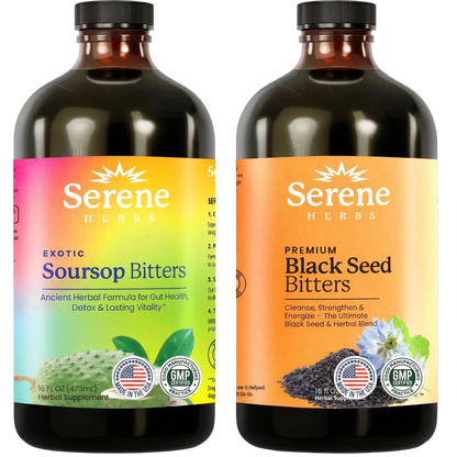 Soursop Bitters & Black Seed Bitters Bundle