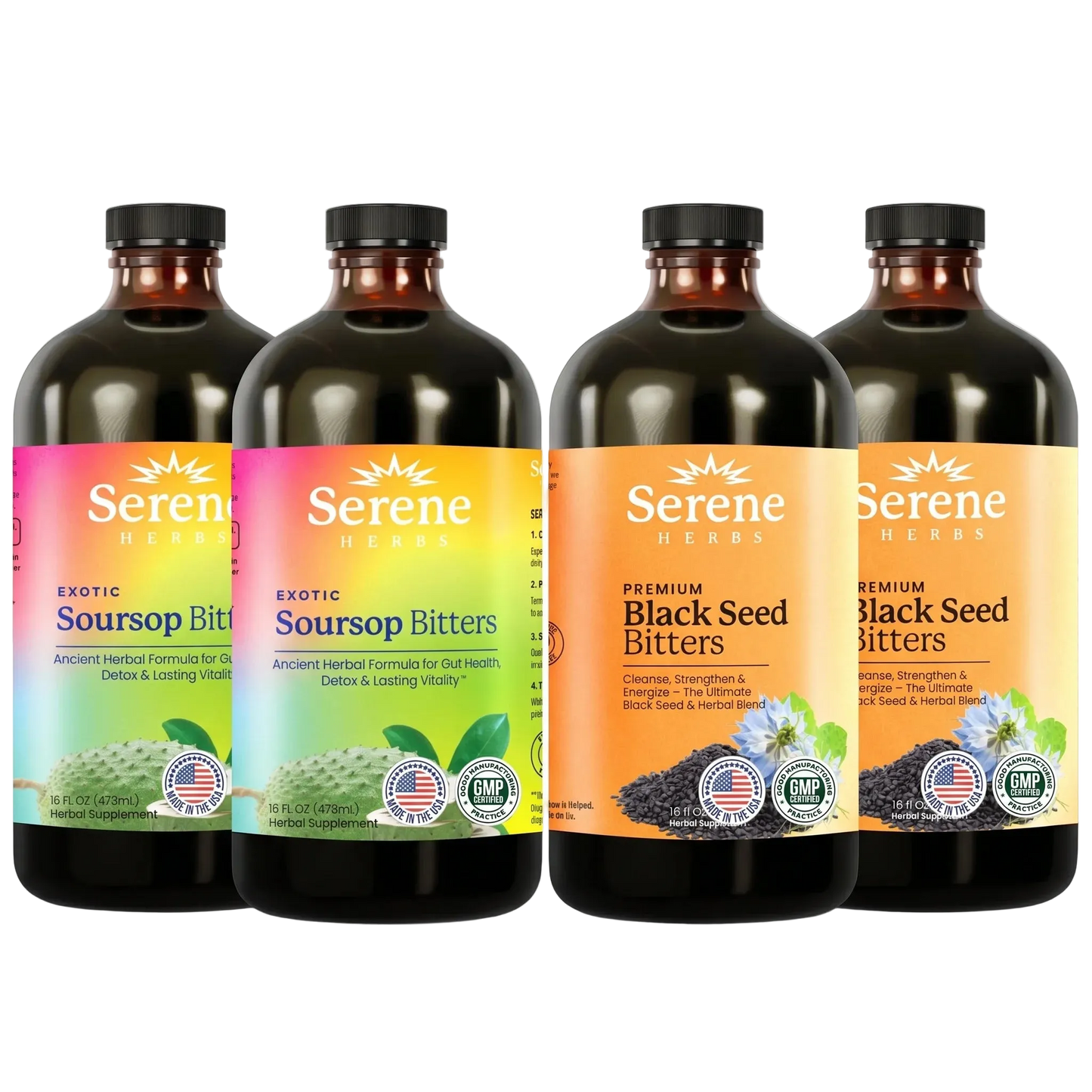 Soursop Bitters & Black Seed Bitters Bundle