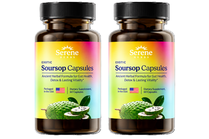 Soursop Capsules: Daily Holistic Blend