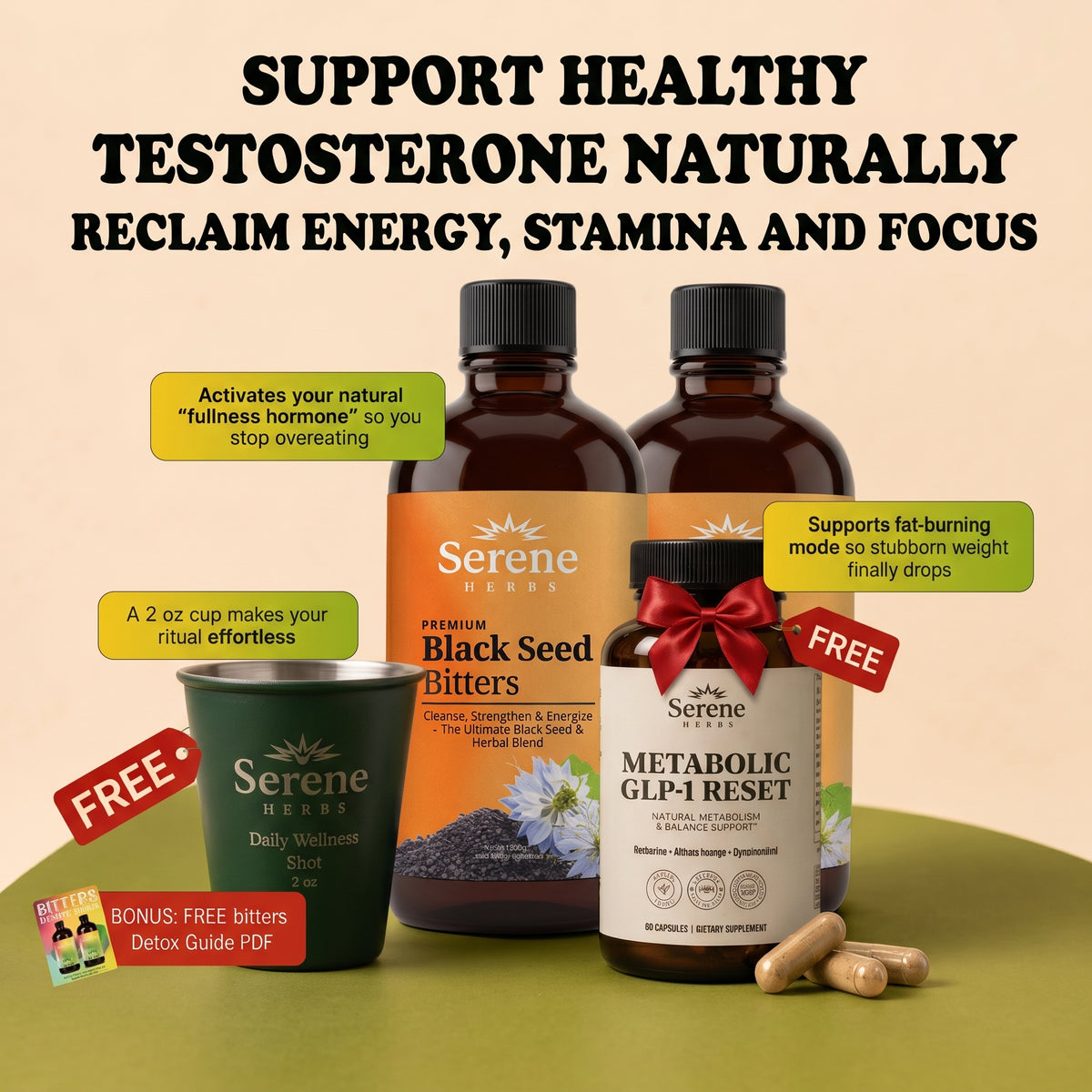 The 30-Herb Morning Ritual For Men's Vitality, Energy & Drive
