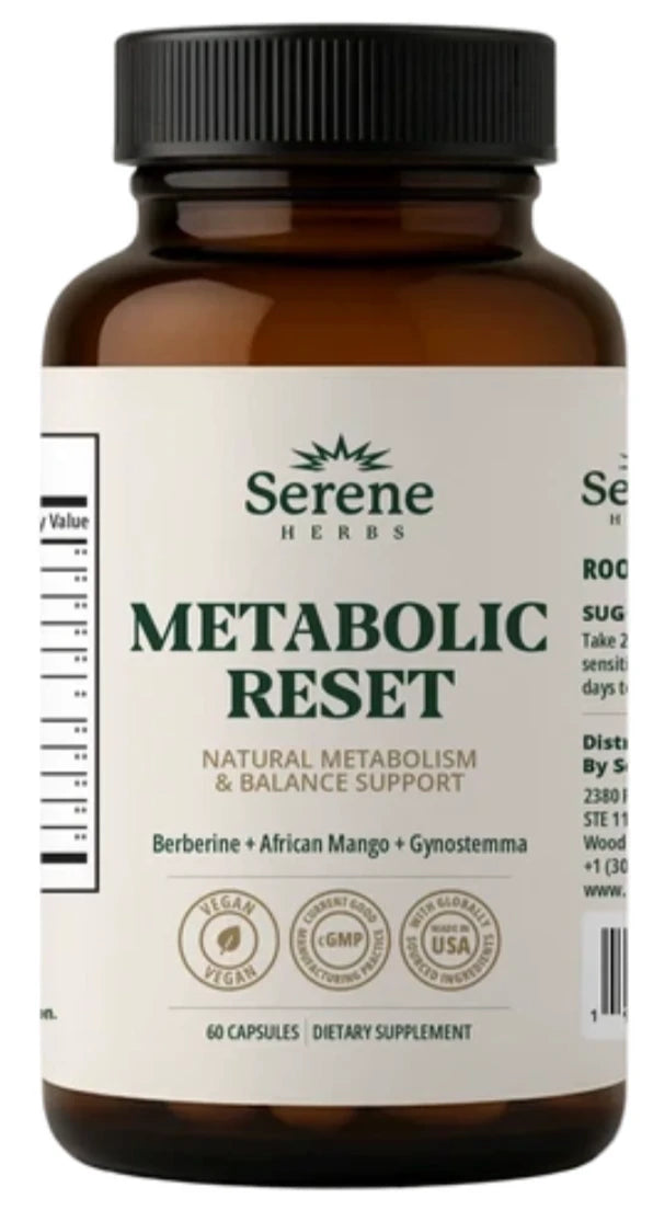 Serene Herbs Metabolic Reset bottle